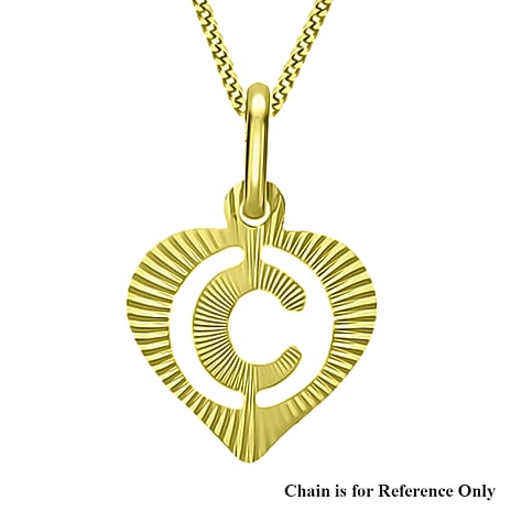 9K Yellow Gold  Pendant,  Gold Wt. 0.2 Gms