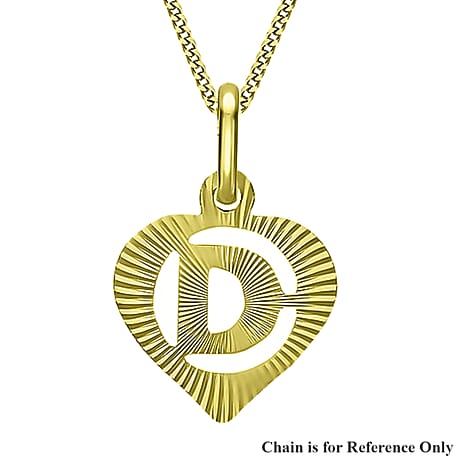 9K Yellow Gold  Pendant,  Gold Wt. 0.21 Gms