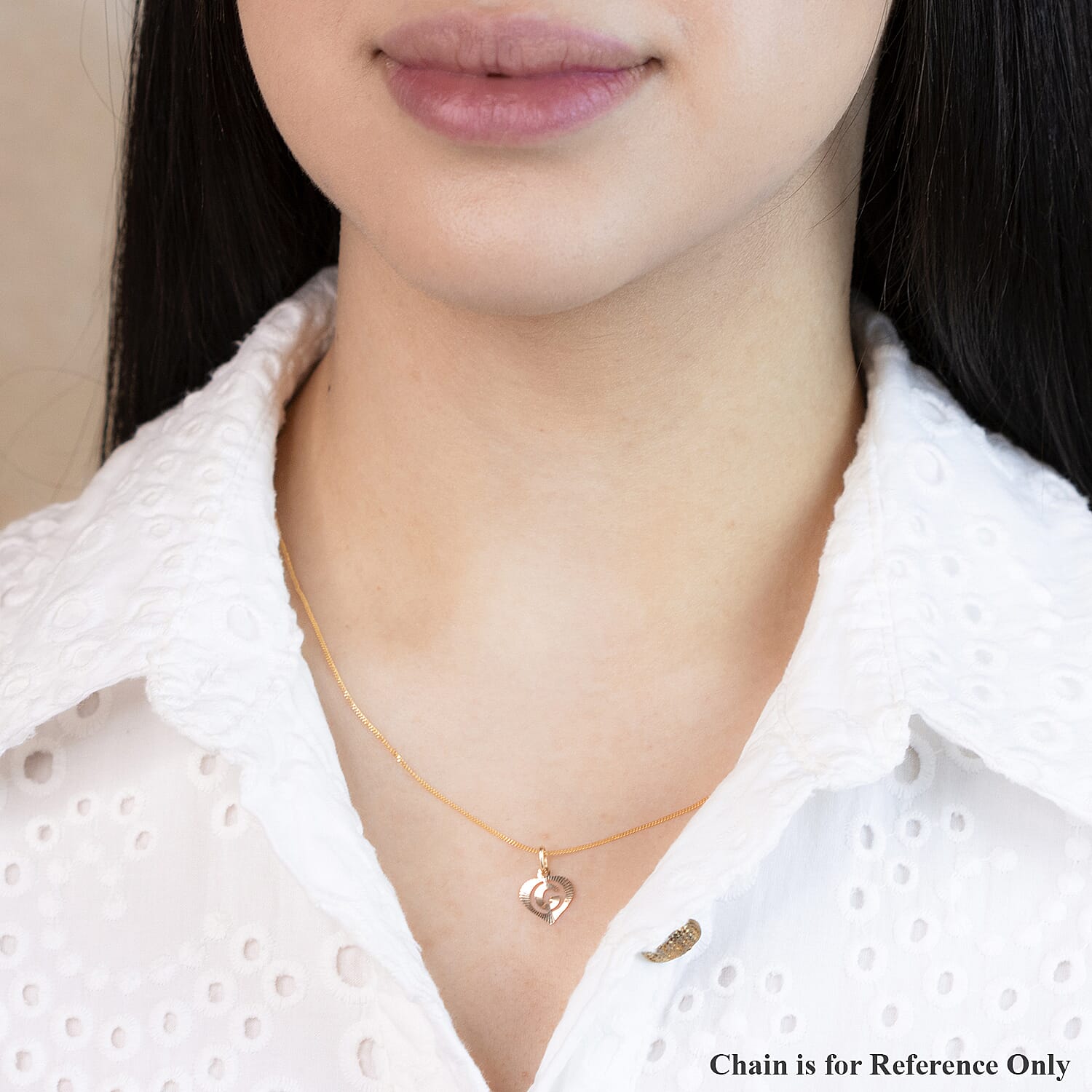 9K Yellow Gold  Pendant,  Gold Wt. 0.2 Gms