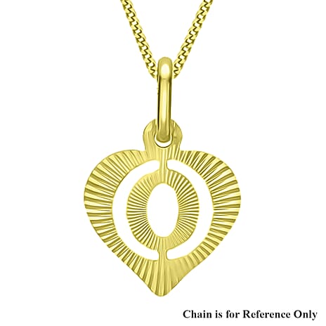 9K Yellow Gold  Pendant,  Gold Wt. 0.19 Gms