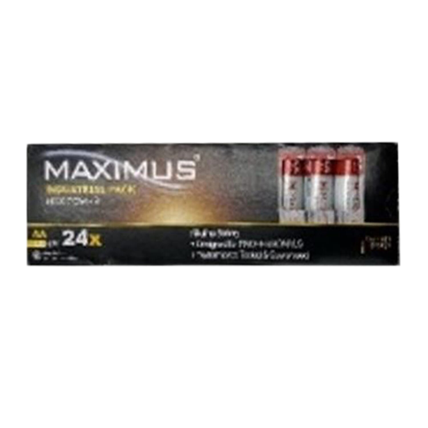 MAXIMUS 24 Pack Batteries - AA
