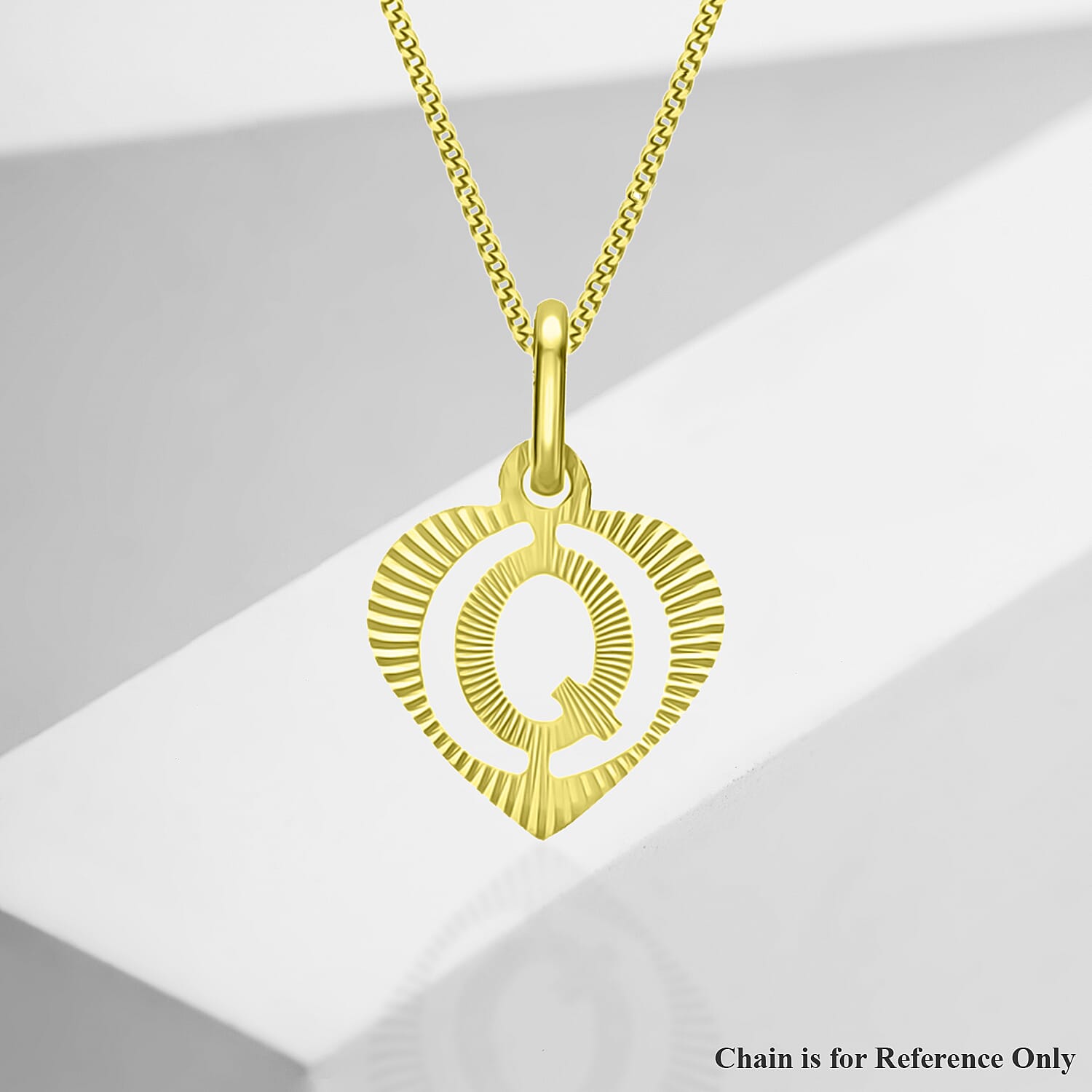 9K Yellow Gold  Pendant,  Gold Wt. 0.19 Gms