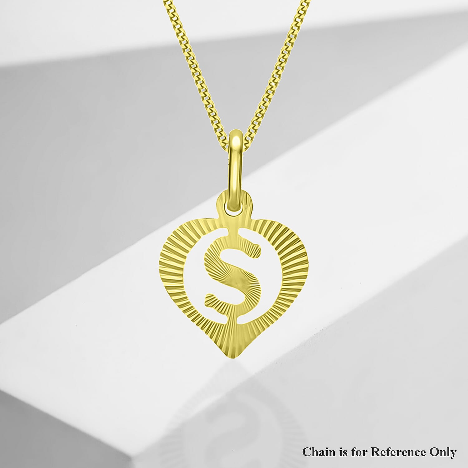 9K Yellow Gold  Pendant,  Gold Wt. 0.2 Gms