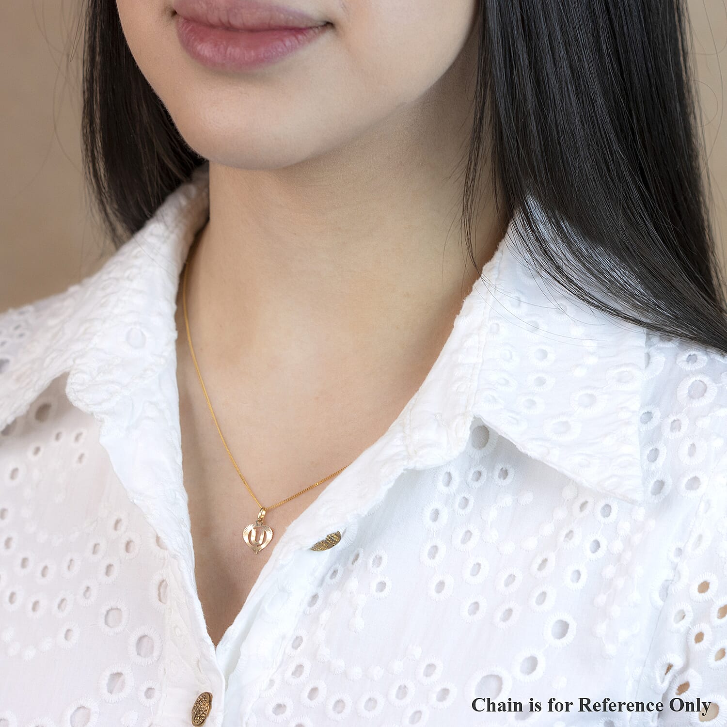 9K Yellow Gold  Pendant,  Gold Wt. 0.19 Gms