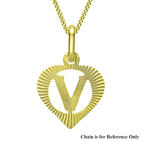 9K Yellow Gold  Pendant,  Gold Wt. 0.19 Gms