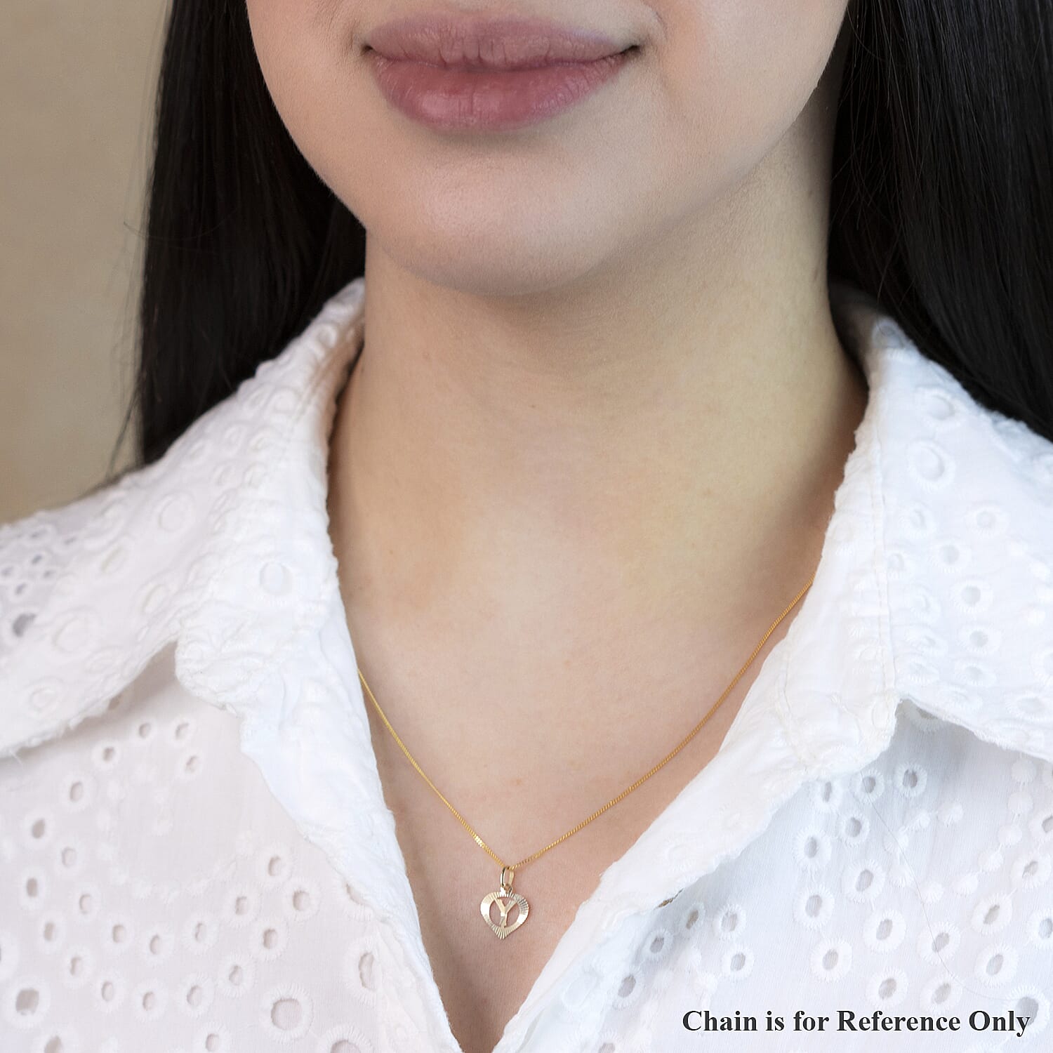 9K Yellow Gold  Pendant,  Gold Wt. 0.17 Gms