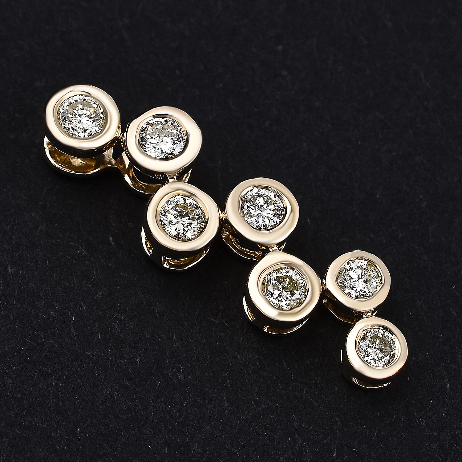 NY Close Out -14K Yellow Gold Natural Yellow Diamond (SI-I1) Pendant 0.40 Ct