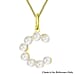 9K Yellow Gold  AAAA   Pearl  Pendant 0.20 pc,  Gold Wt. 0.25 Gms  0.200  Ct.