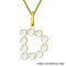 9K Yellow Gold  AAAA   Pearl  Pendant 0.20 pc,  Gold Wt. 0.25 Gms  0.200  Ct.