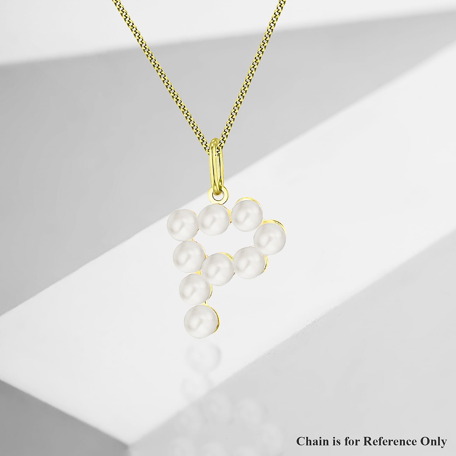 9K Yellow Gold  AAAA   Pearl  Pendant 0.20 pc,  Gold Wt. 0.25 Gms  0.200  Ct.