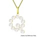 9K Yellow Gold  AAAA   Pearl  Pendant 0.20 pc,  Gold Wt. 0.25 Gms  0.200  Ct.