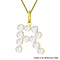 9K Yellow Gold  AAAA   Pearl  Pendant 0.20 pc,  Gold Wt. 0.25 Gms  0.200  Ct.