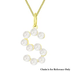 9K Yellow Gold  AAAA   Pearl  Pendant 0.20 pc,  Gold Wt. 0.25 Gms  0.200  Ct.