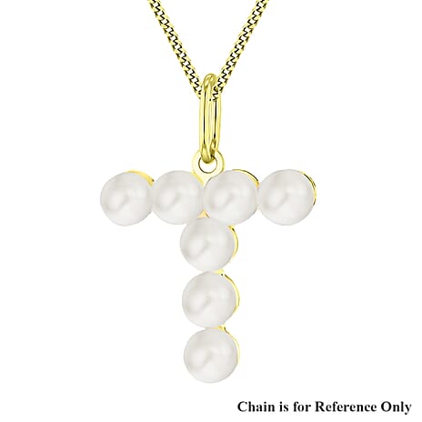 9K Yellow Gold  AAAA   Pearl  Pendant 0.20 pc,  Gold Wt. 0.25 Gms  0.200  Ct.