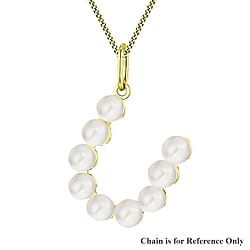 9K Yellow Gold  AAAA   Pearl  Pendant 0.20 pc,  Gold Wt. 0.25 Gms  0.200  Ct.