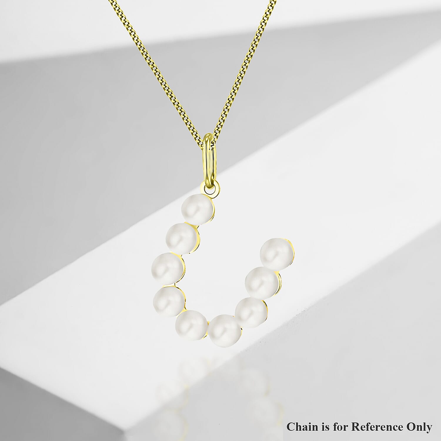 9K Yellow Gold  AAAA   Pearl  Pendant 0.20 pc,  Gold Wt. 0.25 Gms  0.200  Ct.