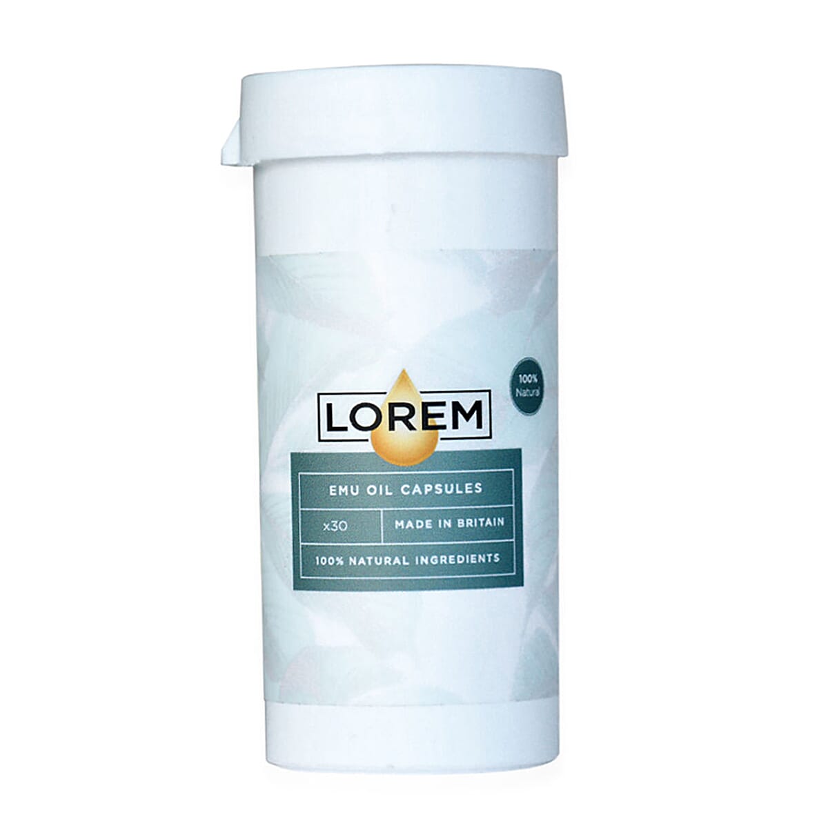 Lorem: Emu Balm-100g & 10g with Emu Oil Capsules Bundle
