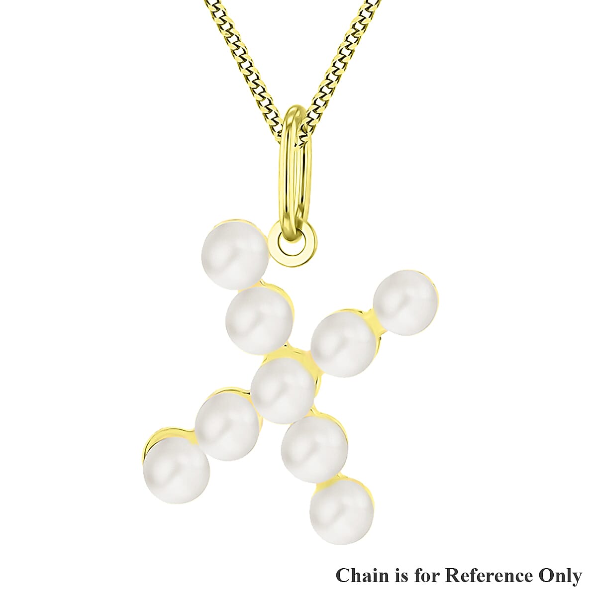 9K Yellow Gold  AAAA   Pearl  Pendant 0.20 pc,  Gold Wt. 0.25 Gms  0.200  Ct.