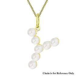 9K Yellow Gold  AAAA   Pearl  Pendant 0.20 pc,  Gold Wt. 0.25 Gms  0.200  Ct.