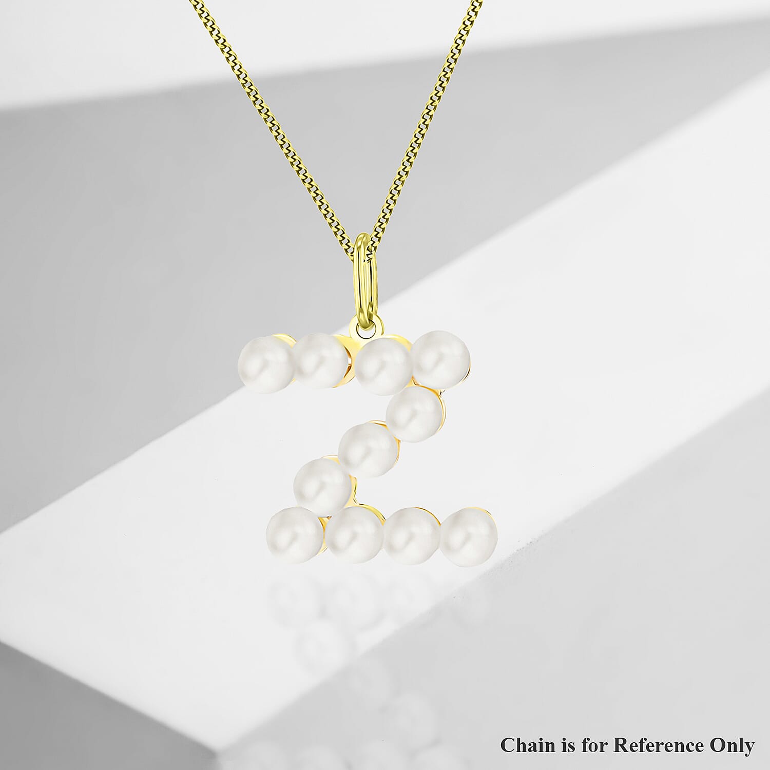 9K Yellow Gold  AAAA   Pearl  Pendant 0.20 pc,  Gold Wt. 0.25 Gms  0.200  Ct.