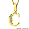 9K Yellow Gold  A   Cubic Zirconia  Pendant 0.07 ct,  Gold Wt. 0.47 Gms  0.070  Ct.