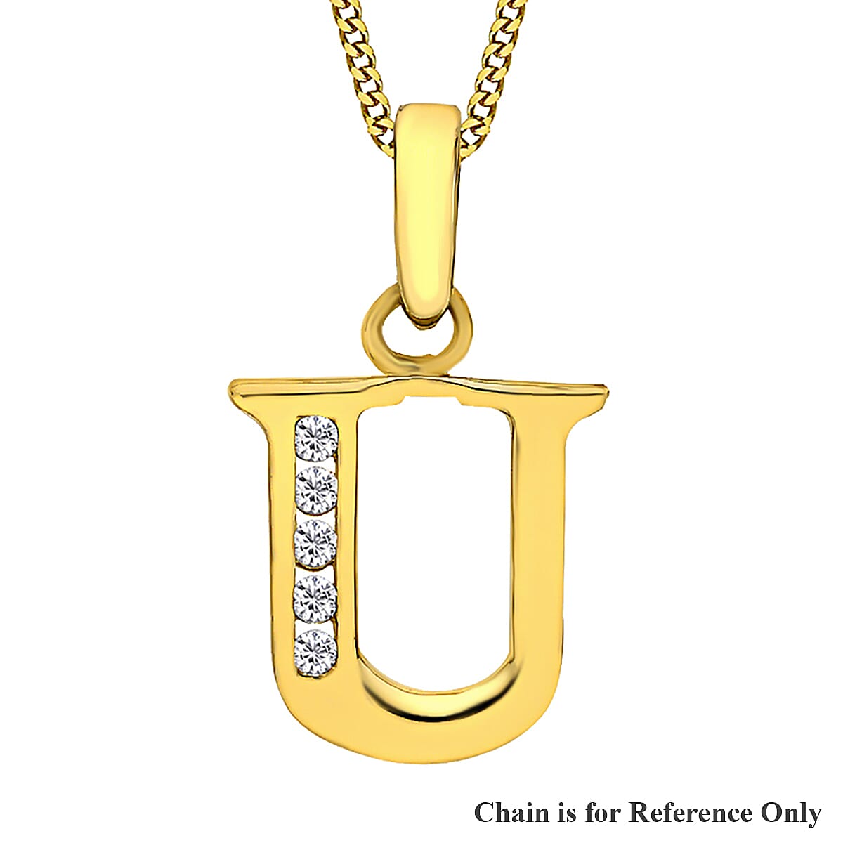 U on sale letter pendant