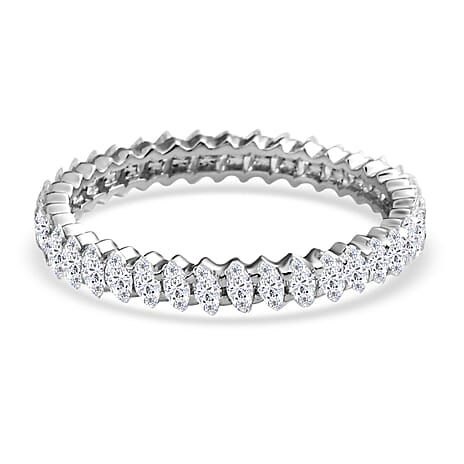 RHAPSODY 950 Platinum ( Certified Diamond VS-E-F) Band Ring 1.25 Ct.