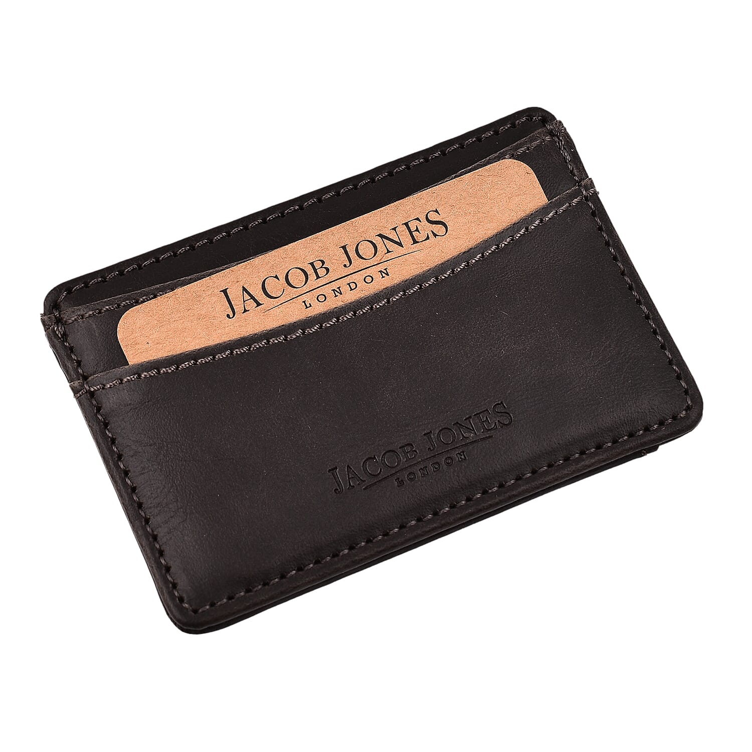 Jacob Jones Grey ID Card Case