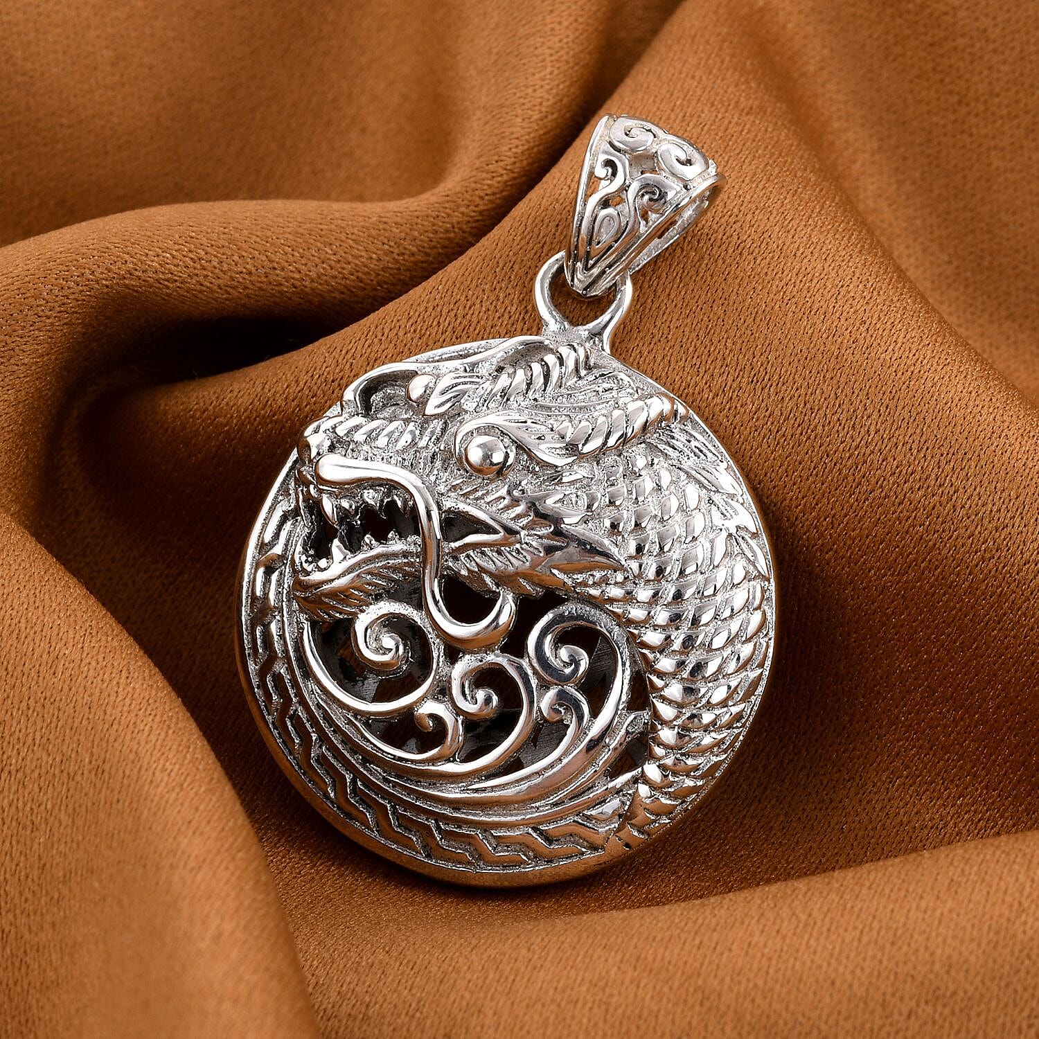Royal Bali Closeout Collection Sterling Silver Pendant, Silver Wt. 10.00 Gms