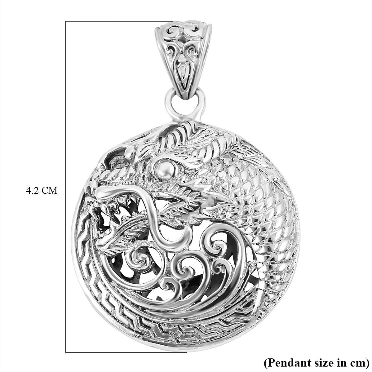 Royal Bali Closeout Collection Sterling Silver Pendant, Silver Wt. 10.00 Gms