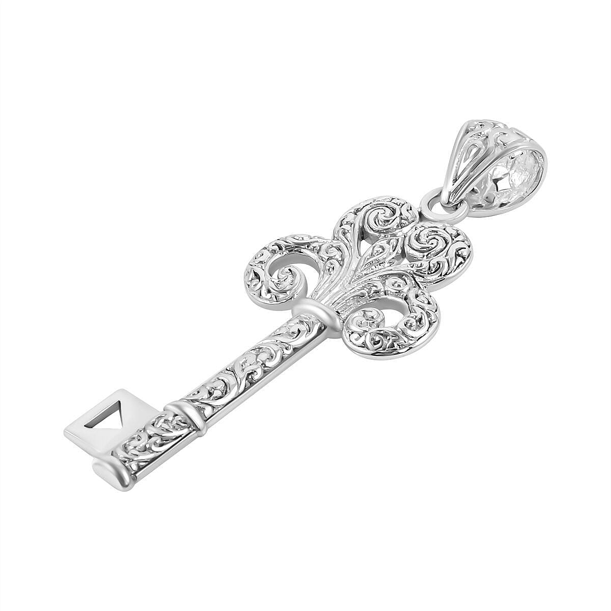 Royal Bali Closeout Collection - Sterling Silver Key Pendant
