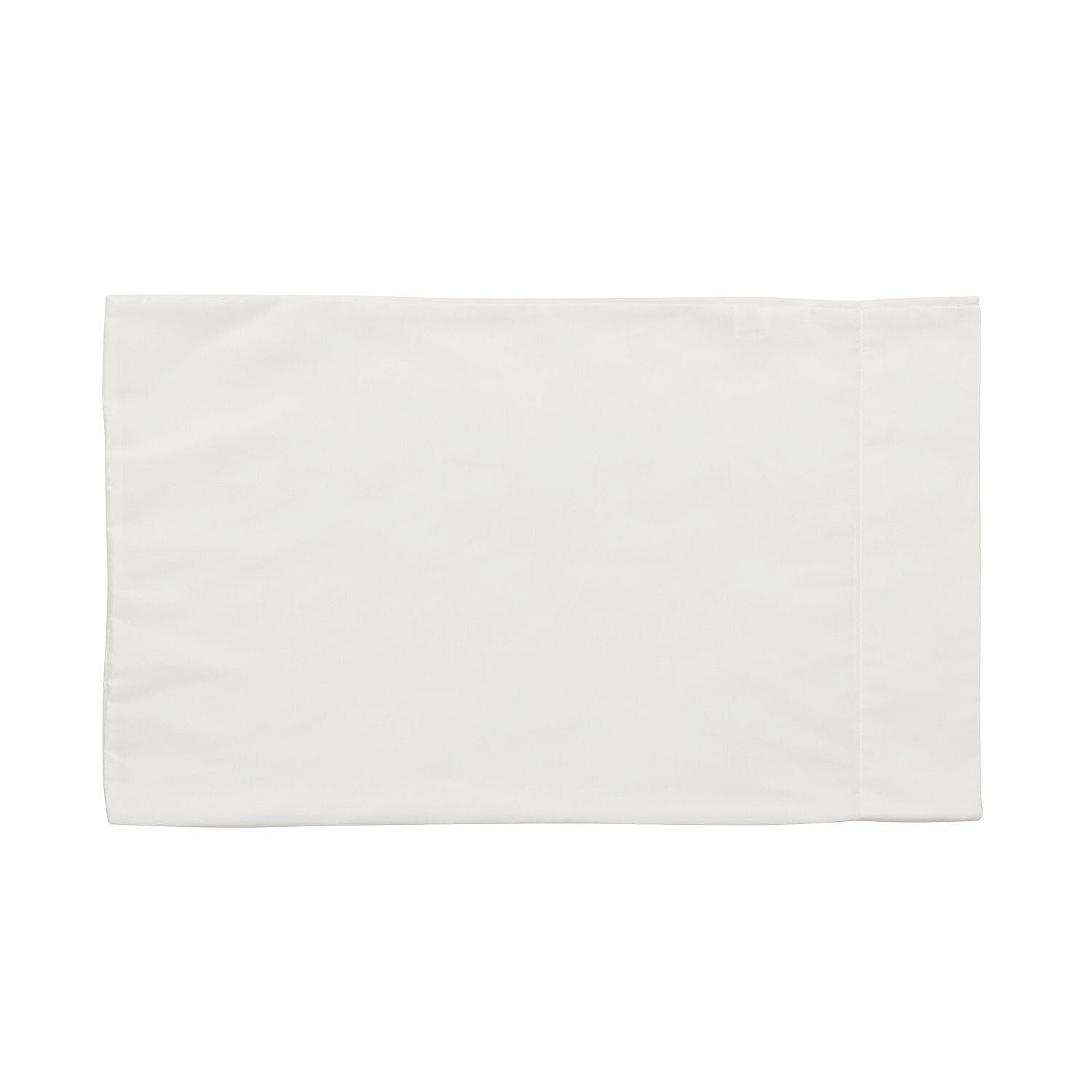 Set of 4 - Homesmart - Wrinkle Resistant Solid Sheet, Fitted Sheet and Pillowcases (Size - Double) - White