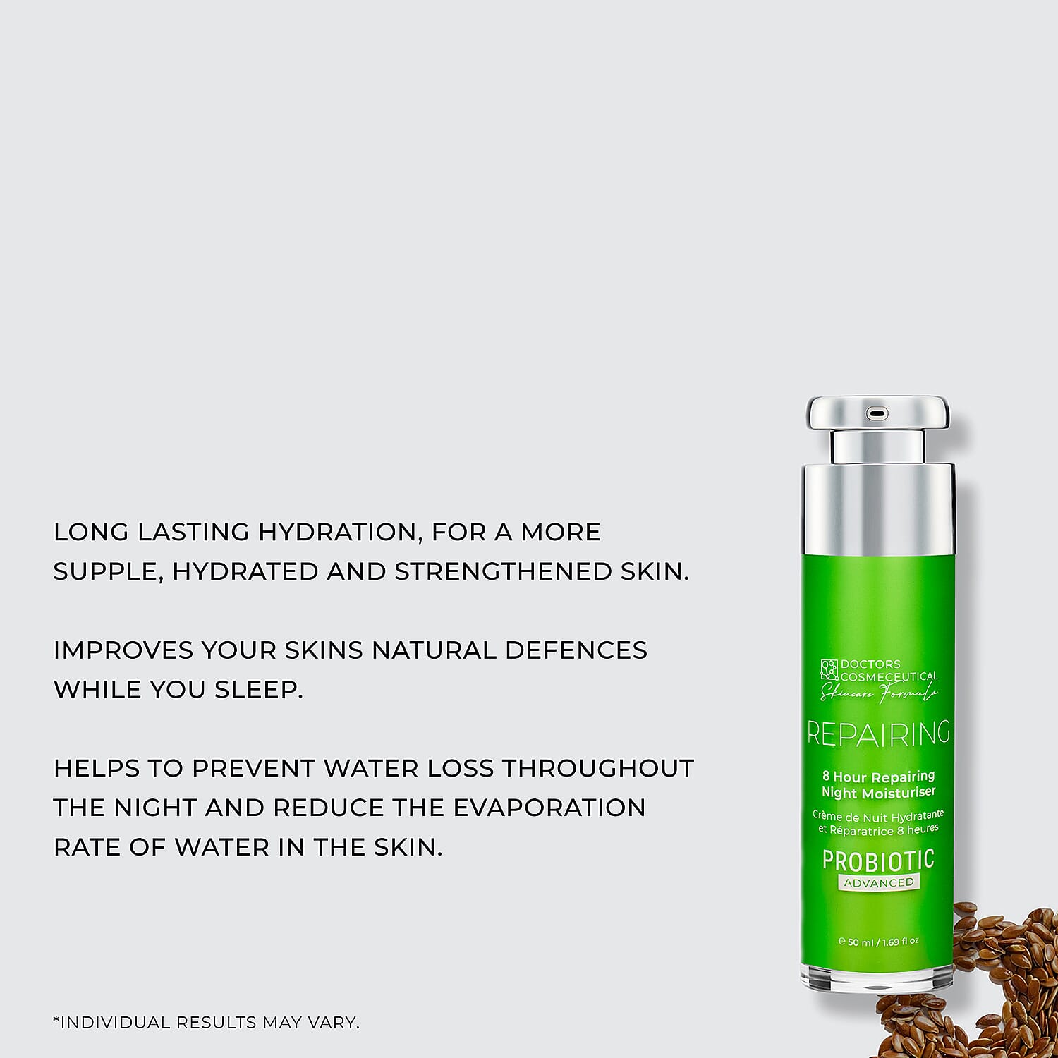 Doctors Formula Autumn Skin Soothers : Pick Me Up Ampoules, Probiotic ADV Overnight Serum and Probiotic ADV 8 Hour Night Moisturiser