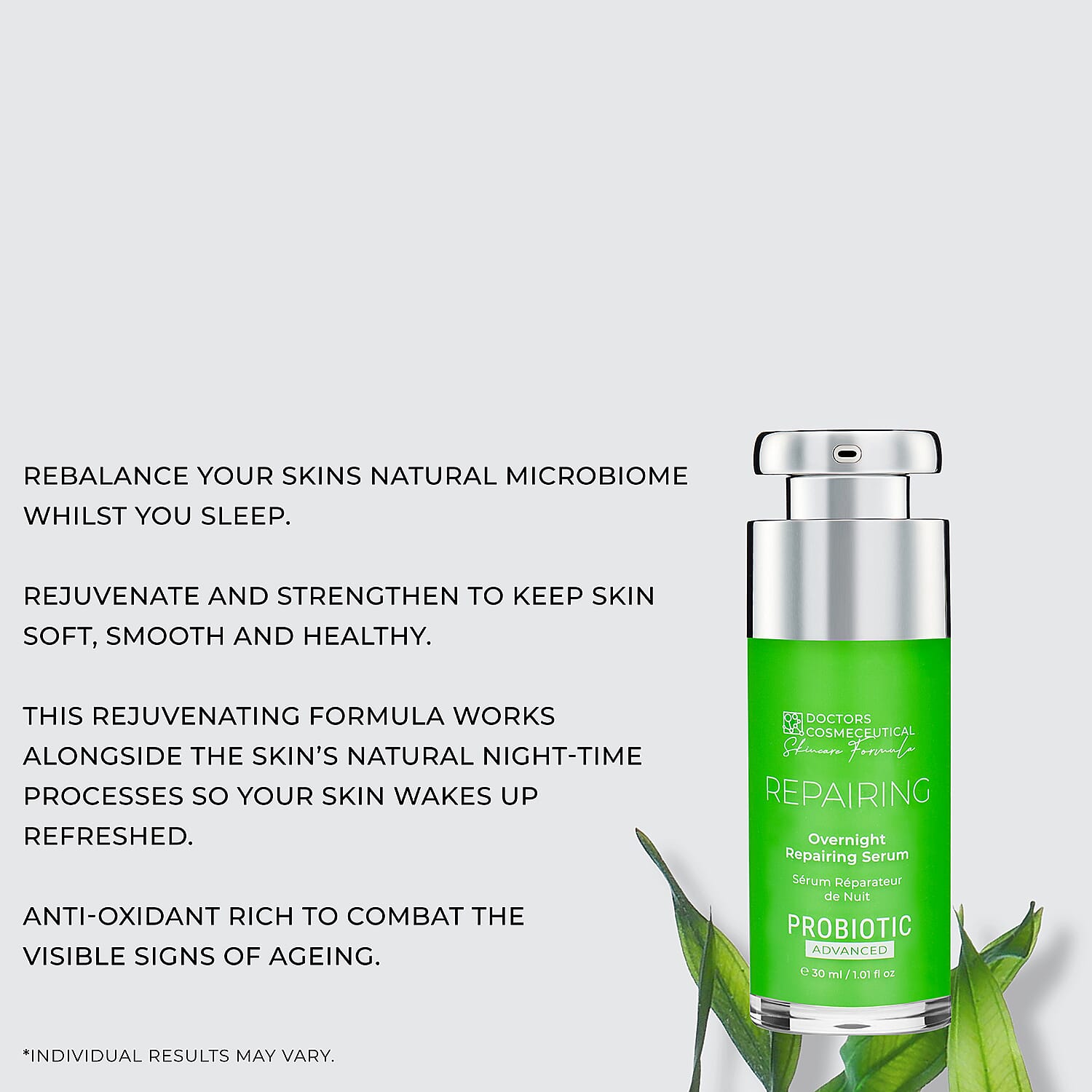 Doctors Formula Autumn Skin Soothers : Pick Me Up Ampoules, Probiotic ADV Overnight Serum and Probiotic ADV 8 Hour Night Moisturiser