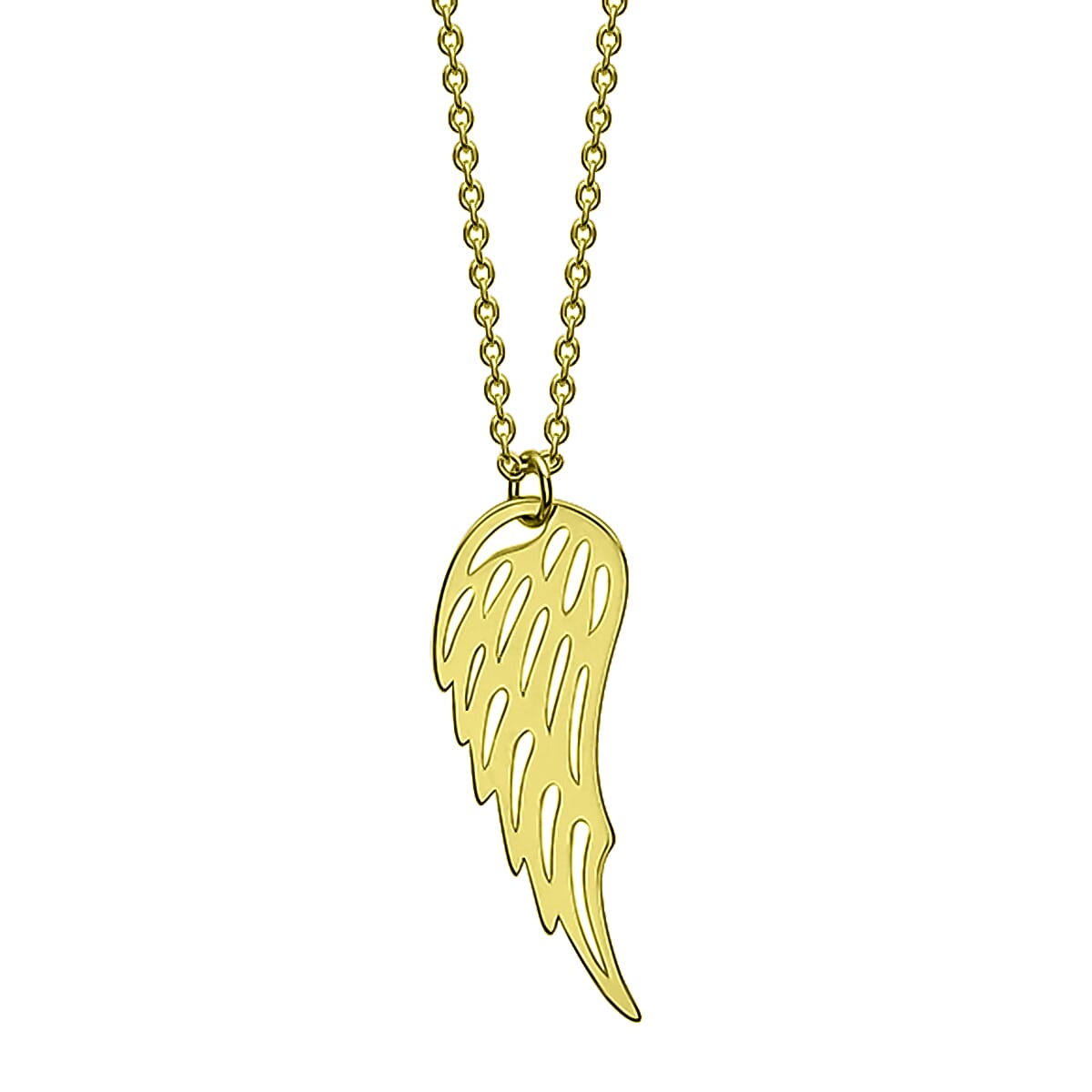 9K Yellow Gold  NecklaceE (Size - 16),  Gold Wt. 1.7 Gms