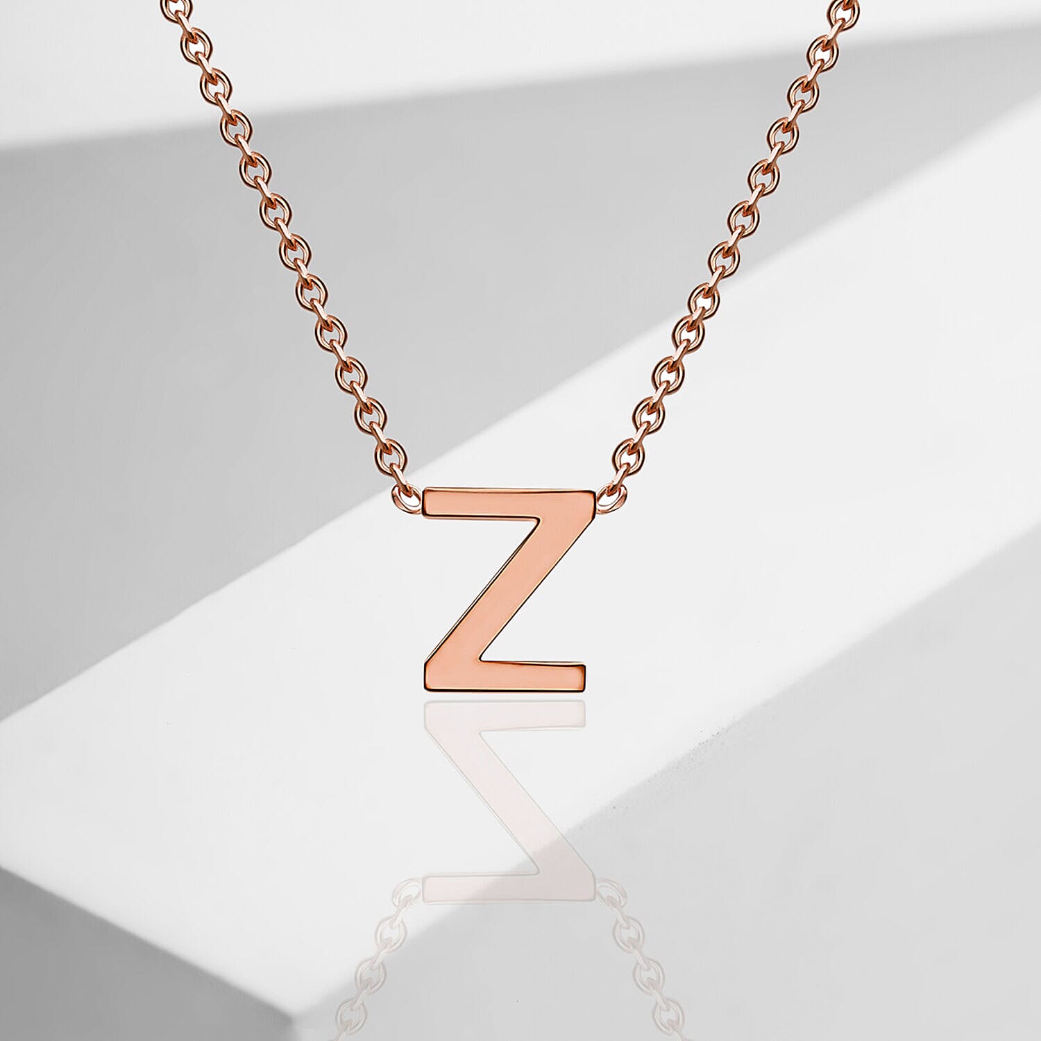 9K Rose Gold  NecklaceE (Size - 15),  Gold Wt. 0.65 Gms