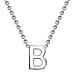 9K White Gold  NecklaceE (Size - 15),  Gold Wt. 0.74 Gms