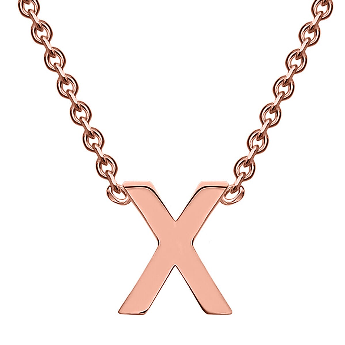 9K Rose Gold  NecklaceE (Size - 15),  Gold Wt. 0.65 Gms