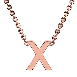 9K Rose Gold  NecklaceE (Size - 15),  Gold Wt. 0.65 Gms