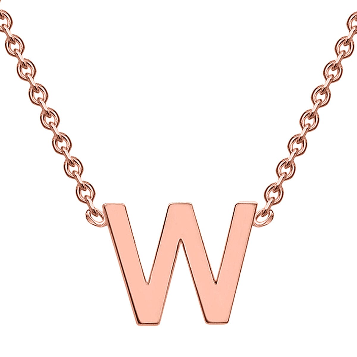 9K Rose Gold  NecklaceE (Size - 15),  Gold Wt. 0.65 Gms