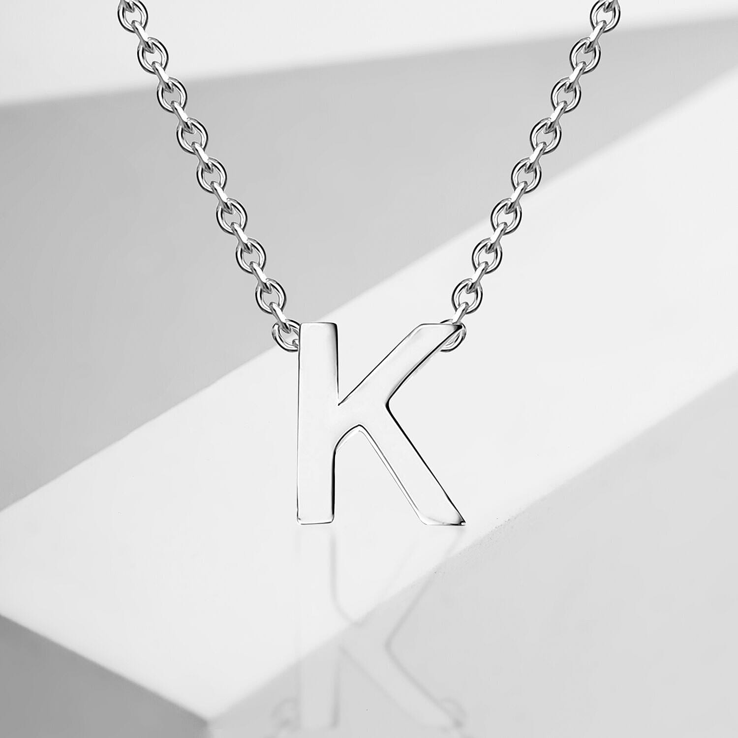 9K White Gold  NecklaceE (Size - 15),  Gold Wt. 0.74 Gms