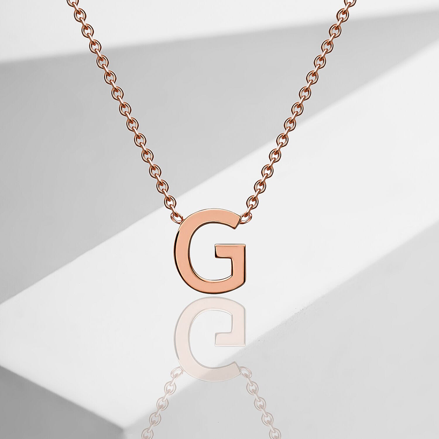 9K Rose Gold  NecklaceE (Size - 15),  Gold Wt. 0.65 Gms