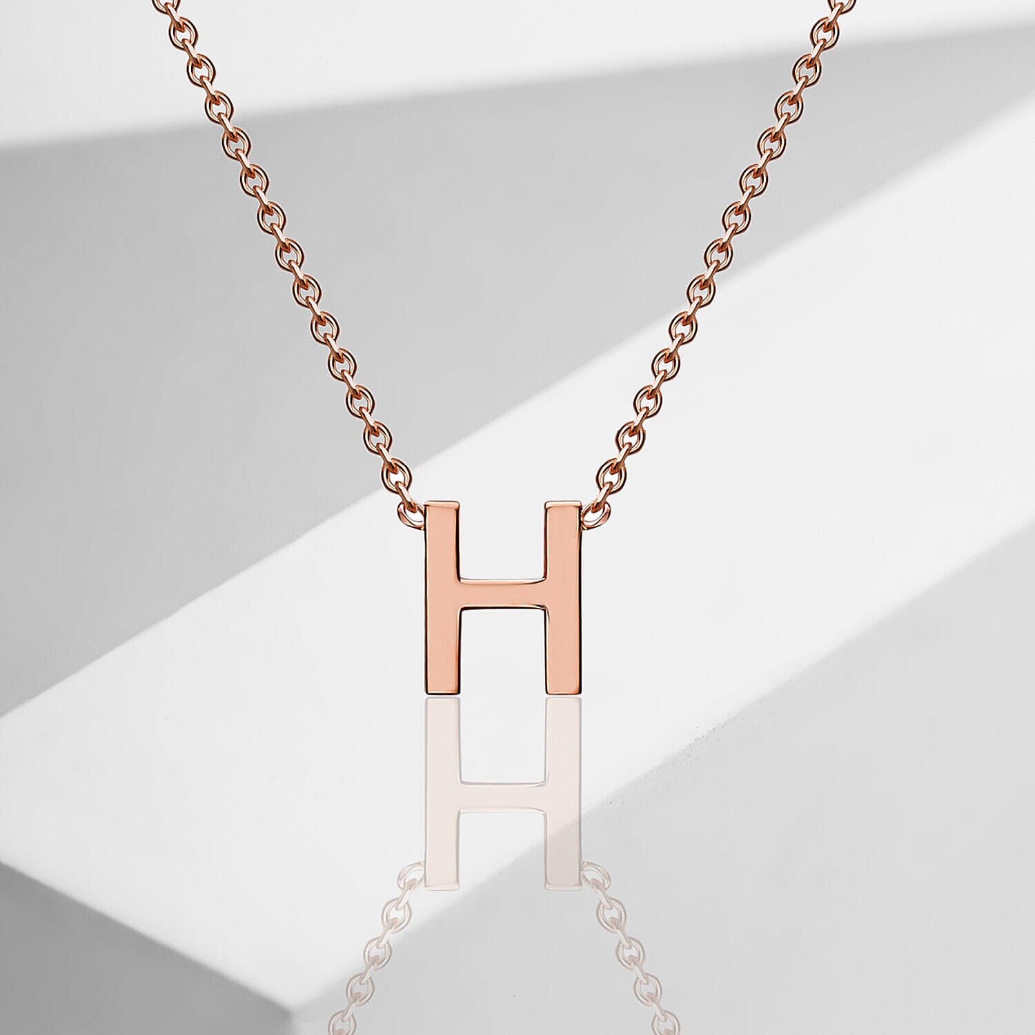 9K Rose Gold  NecklaceE (Size - 15),  Gold Wt. 0.65 Gms