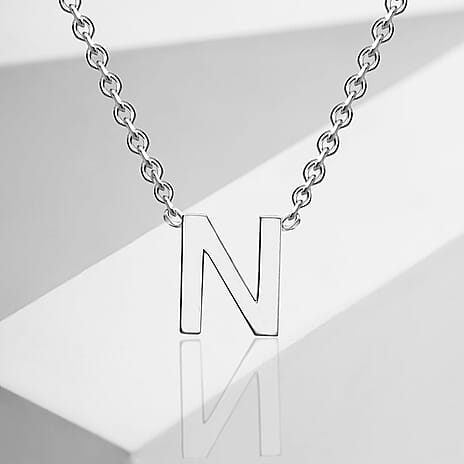 9K White Gold  NecklaceE (Size - 15),  Gold Wt. 0.74 Gms