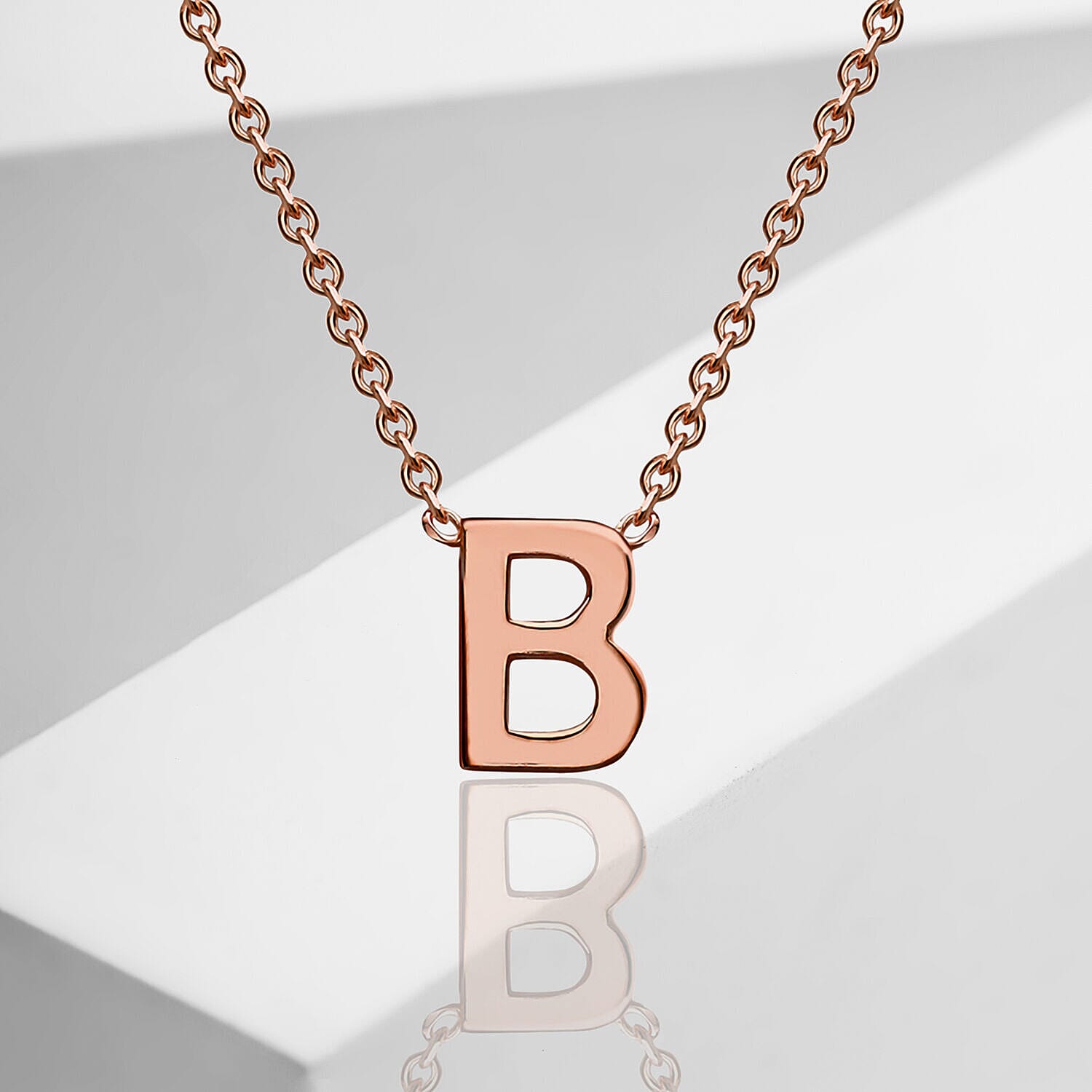 9K Rose Gold  NecklaceE (Size - 15),  Gold Wt. 0.65 Gms