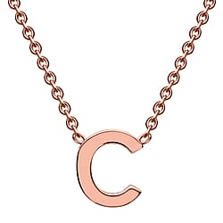9K Rose Gold  NecklaceE (Size - 15),  Gold Wt. 0.65 Gms