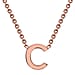 9K Rose Gold  NecklaceE (Size - 15),  Gold Wt. 0.65 Gms