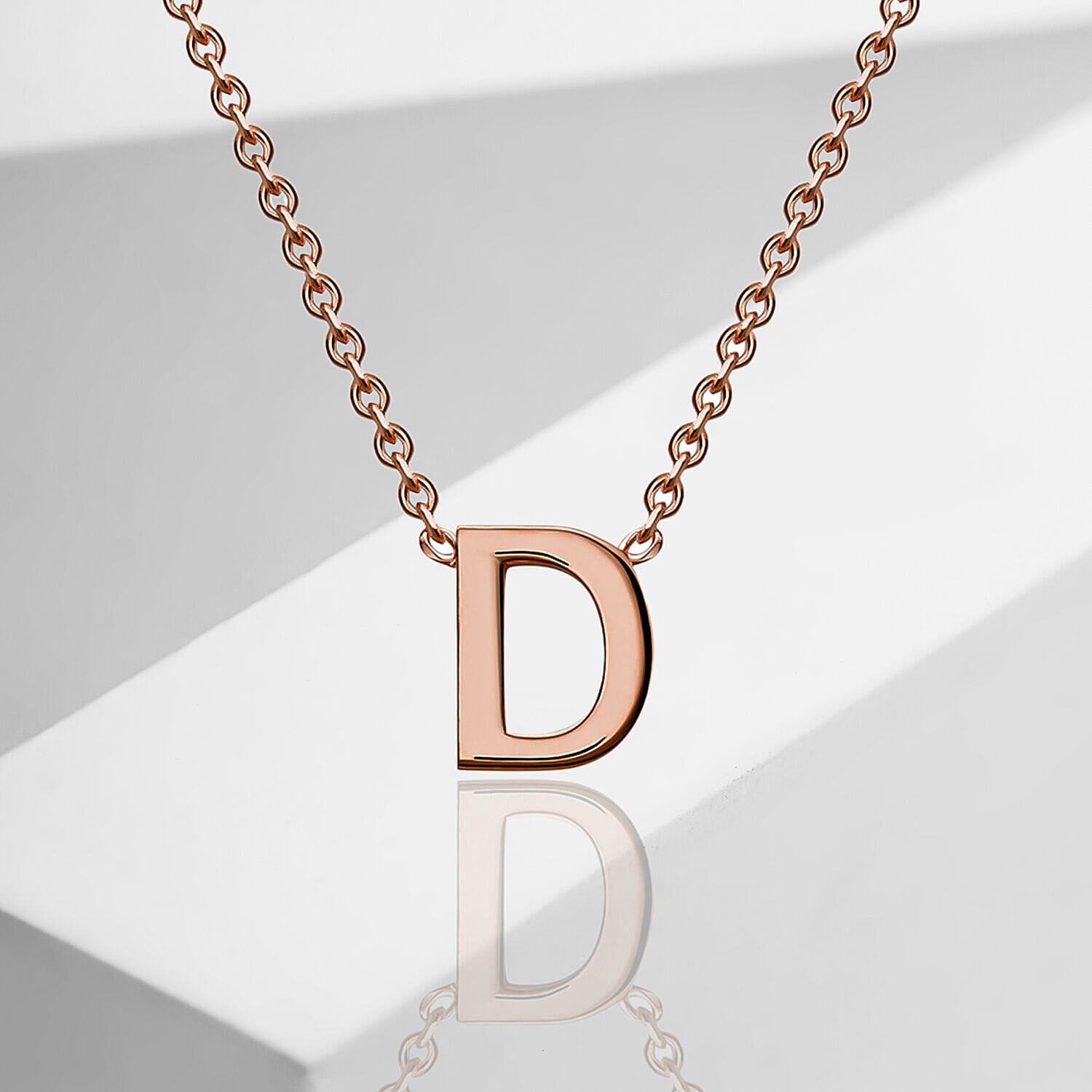 9K Rose Gold  NecklaceE (Size - 15),  Gold Wt. 0.65 Gms