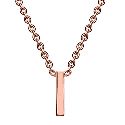9K Rose Gold  NecklaceE (Size - 15),  Gold Wt. 0.65 Gms