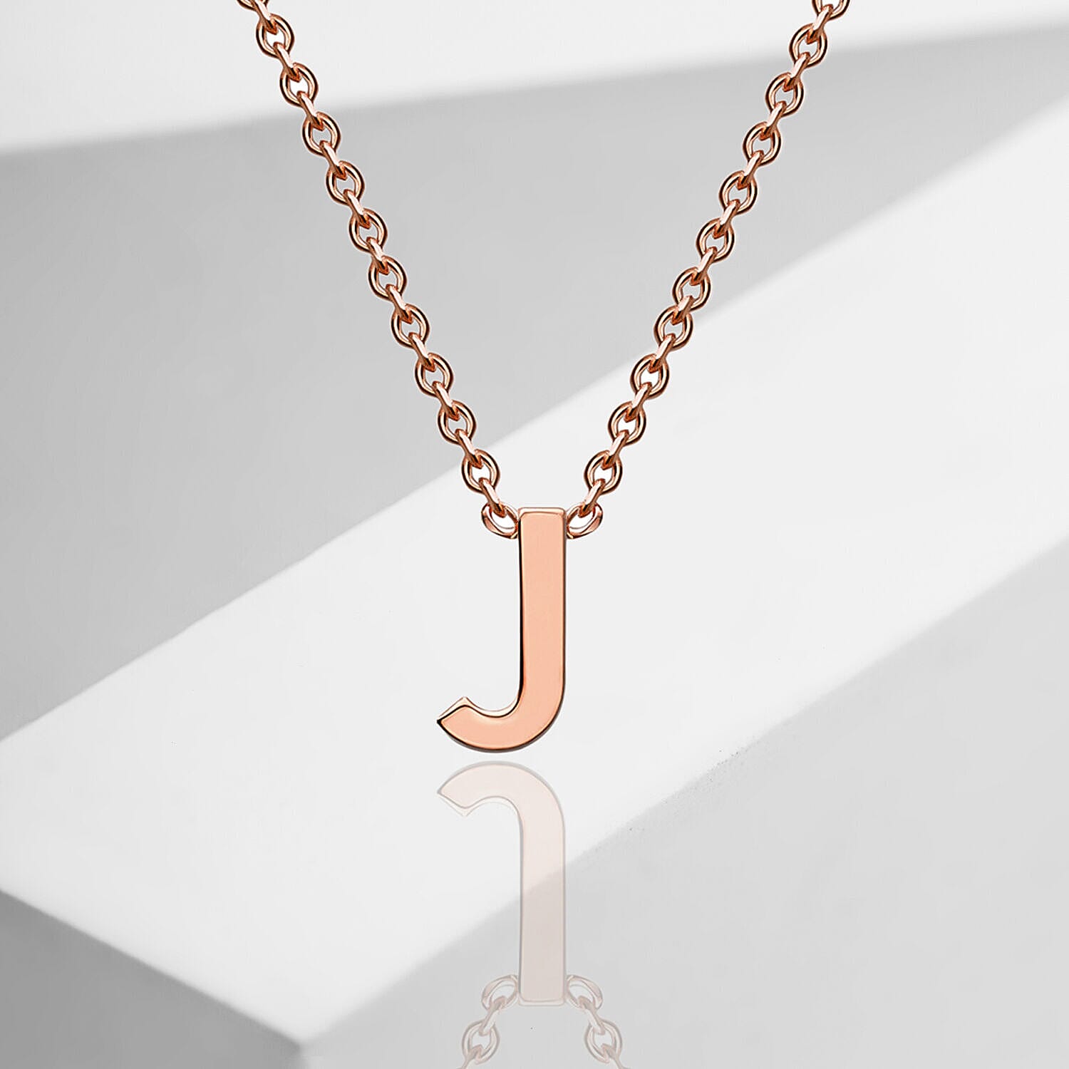 9K Rose Gold  NecklaceE (Size - 15),  Gold Wt. 0.65 Gms